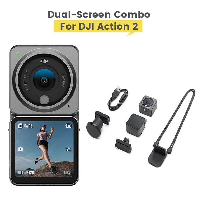 DJI Action 2 Dual-Screen Combo 4K Action Camera